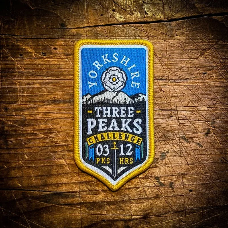 Yorkshire 3 Peaks Challenge Patch - Adventure Patch Co.